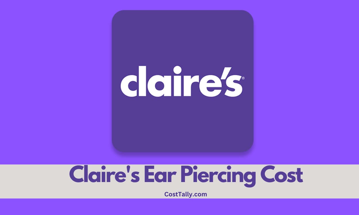 Claire's Ear Piercing Cost