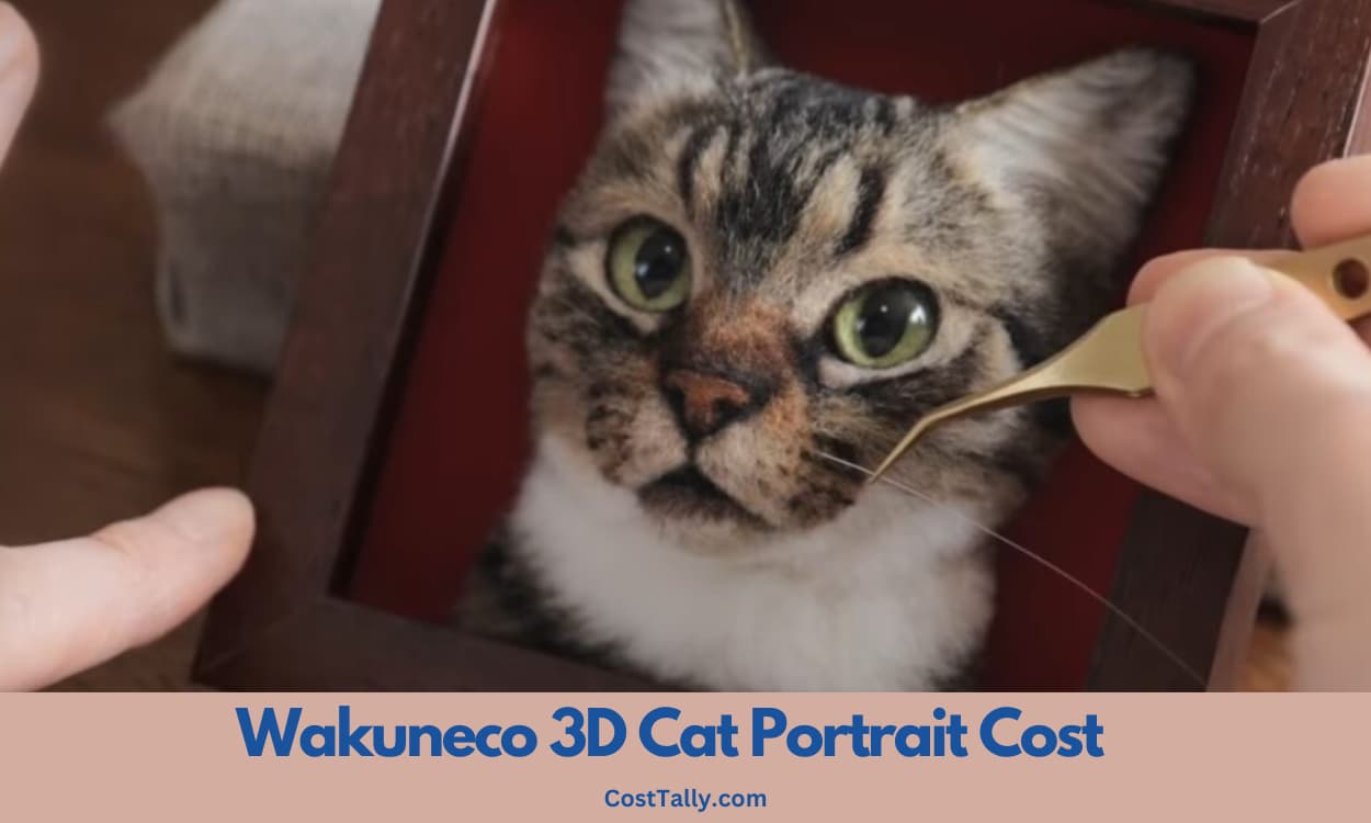 How Much Does a Wakuneco 3D Cat Portrait Cost