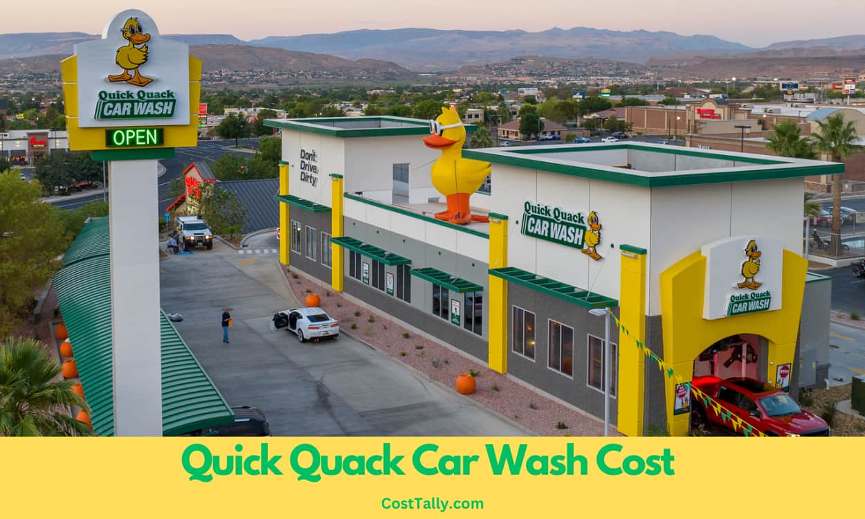 Quick Quack Car Wash Cost