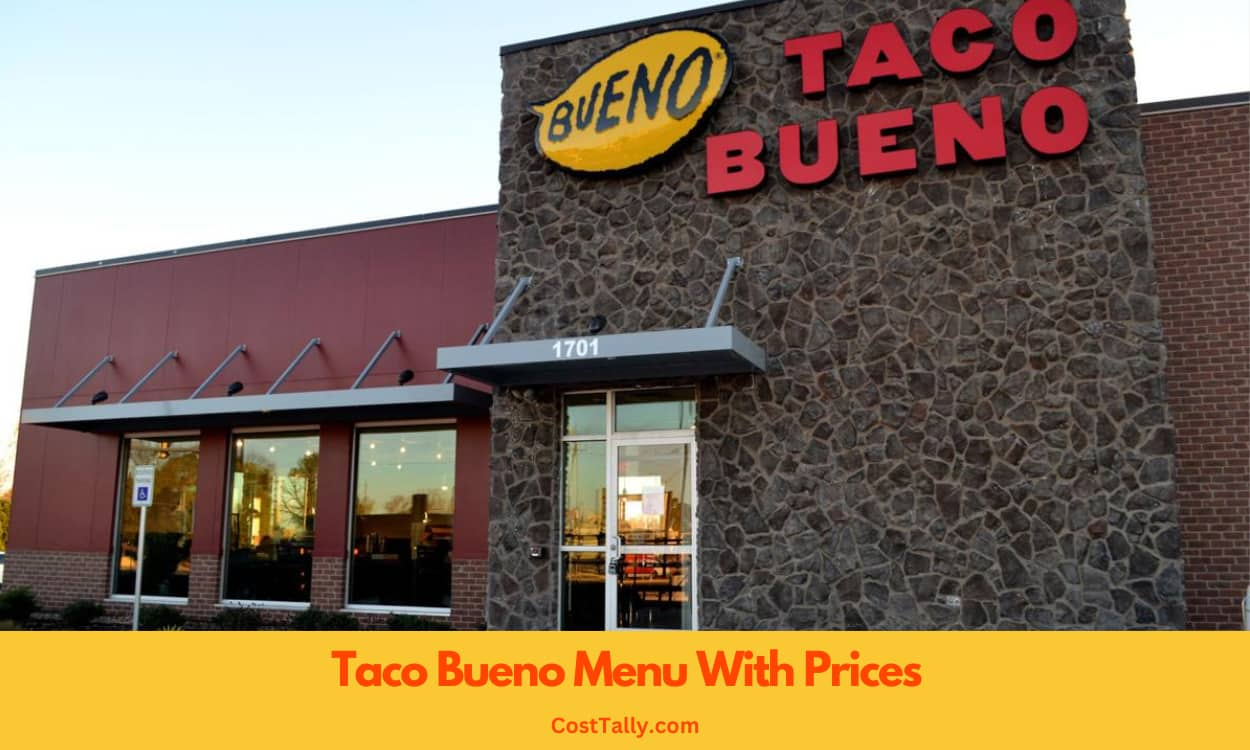 Taco Bueno Menu With Prices